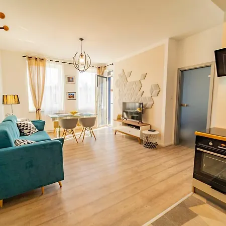 Lägenhet Przy Wyspie Mlynskiej